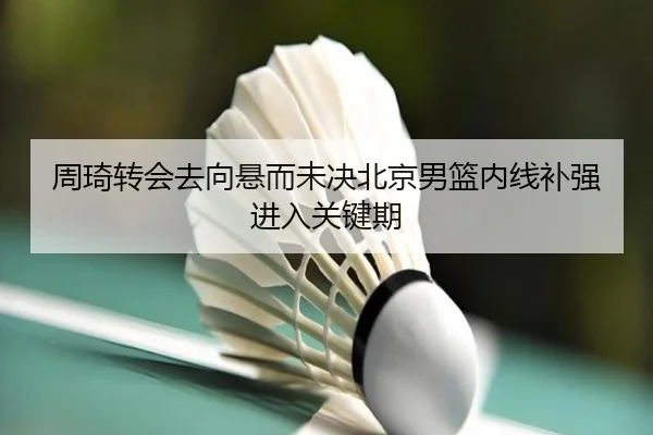 周琦转会去向悬而未决北京男篮内线补强进入关键期
